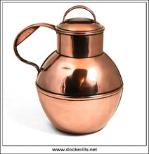 Antique Victorian Copper Guernsey Jug 2