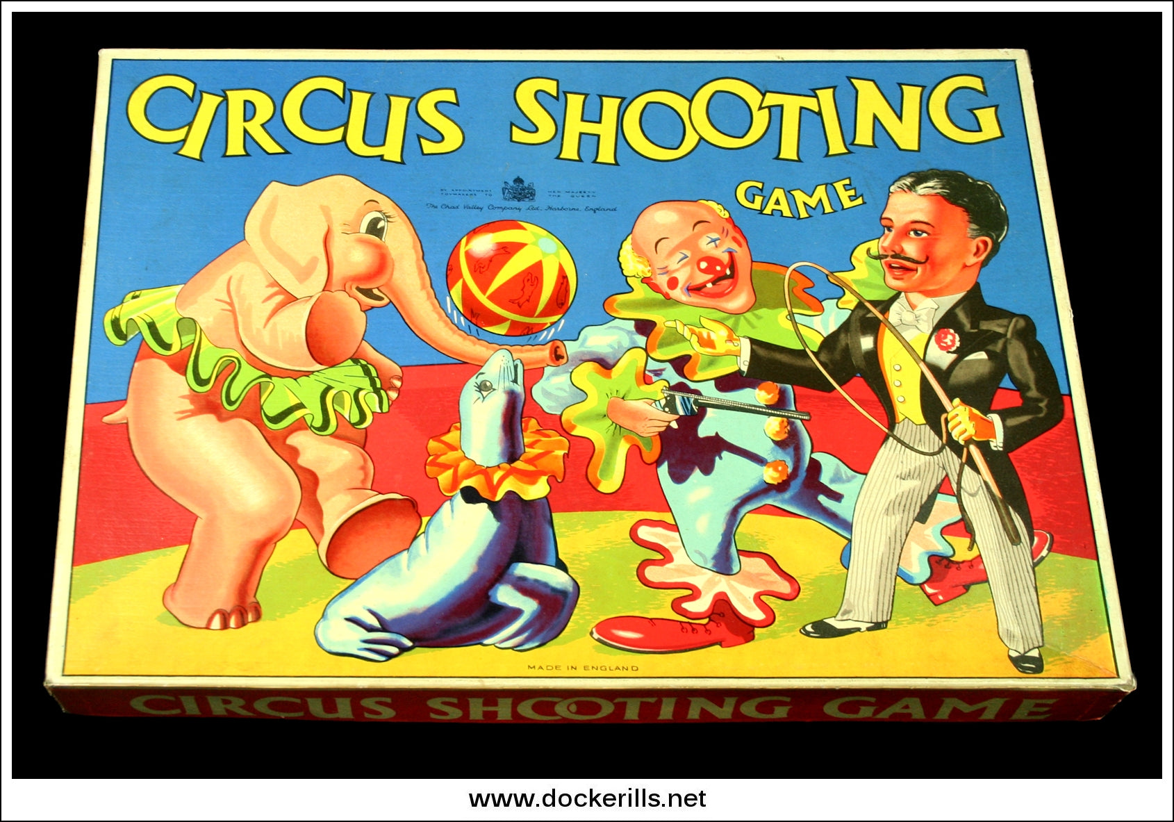 Circus Shooting Game. Vintage Shooting Game Toy, Chad Valley Co., Ltd. –  Dockerills