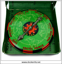 Derby Winner Race Game & Roulette. Vintage Tin Plate Gambling Game, Chad Valley, Great Britain 3.