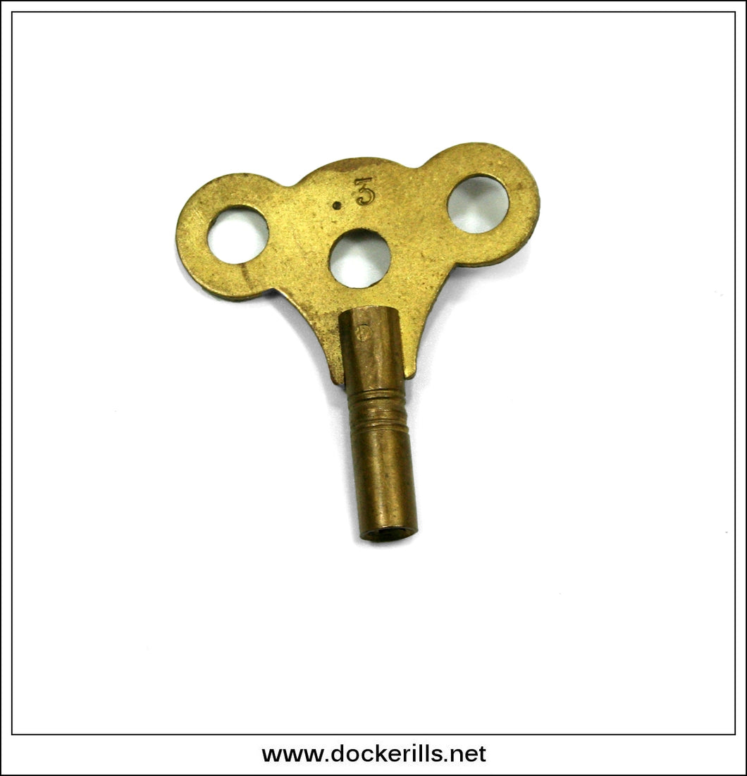 Vintage Clock Key No. 3, 3.00mm.