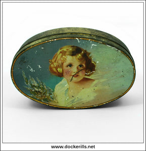Vintage William Crawford & Sons Ltd., Sample Biscuit Tin 1.