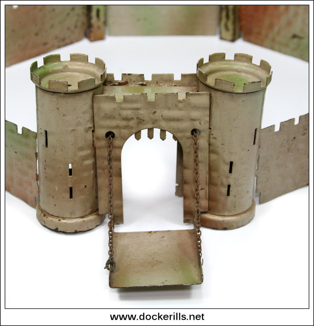 Vintage Toy Castle. Crescent 1.