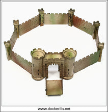 Vintage Toy Castle. Crescent 2.