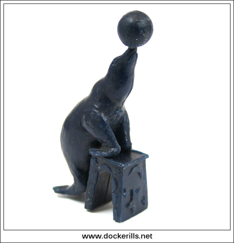 Vintage Crescent Circus Series Figure - Seal Balancing Ball.