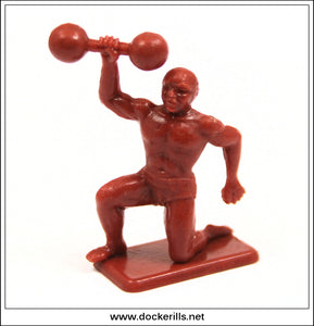 Crescent Toy Co. Ltd., Vintage Circus Figure, Strongman.