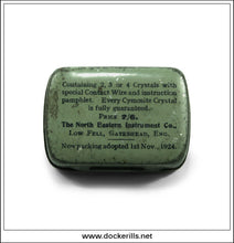 Cymosite Detector Crystal Tin - Reverse.