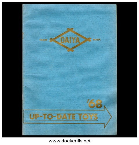 Original Vintage Sales Catalogue / Brochure for DAIYA, Japan, 1968. 