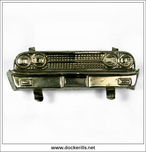 Police Patrol Car P.D. 110 With Siren, Daiya, Japan. TIN TOY SPARE PART - Front Grill.