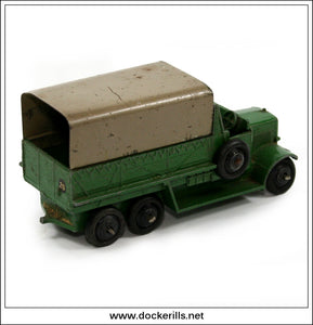 Dinky 151b Six-Wheeled Covered Wagon Army Truck / Lorry.  Meccano 2.