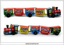 Napoli 8400 Express. Vintage Tin Plate Novelty Toy Train, Dott. G.R., Japan 1.