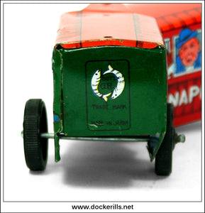 Napoli 8400 Express. Vintage Tin Plate Novelty Toy Train, Dott. G.R., Japan 2.