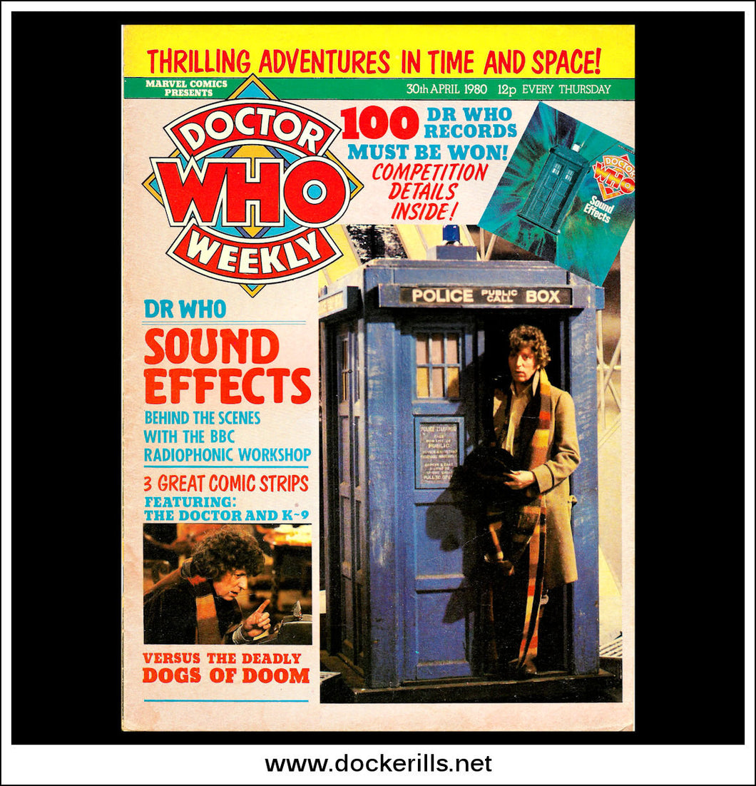 Dr Who Weekly Magazine No.29, 1980.