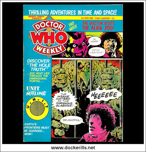 Dr Who Weekly Magazine No.32, 1980.
