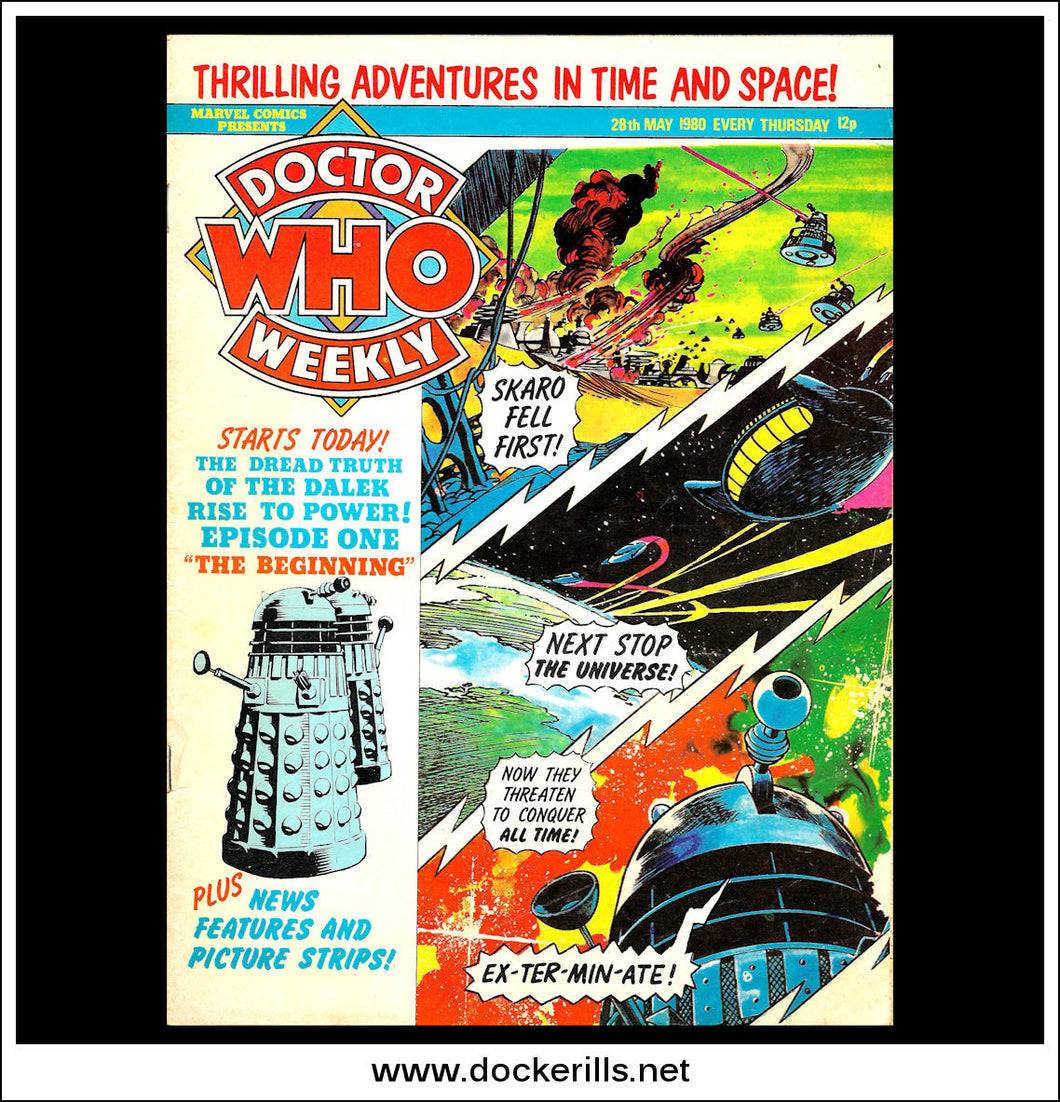 Dr Who Weekly Magazine No.33, 1980.