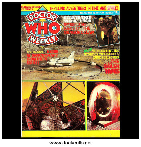 Dr Who Weekly Magazine No.39, 1980.
