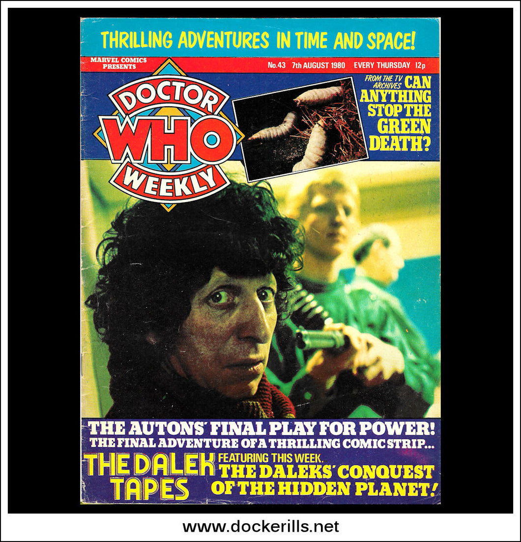 Dr Who Weekly Magazine No.43, 1980.