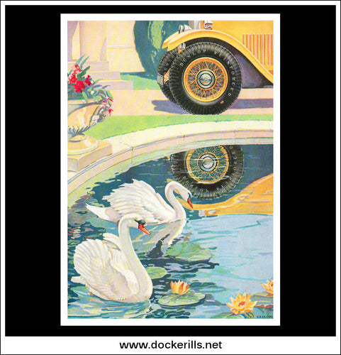 Dunlop Tyres Advert. Original Vintage Advert From June 27th 1931. CFH 740