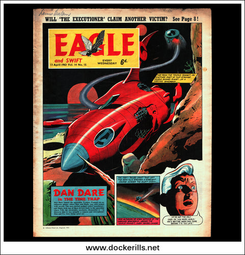 Eagle Comic. Vol. 14, No. 15, April 13th, 1963. Dan Dare.