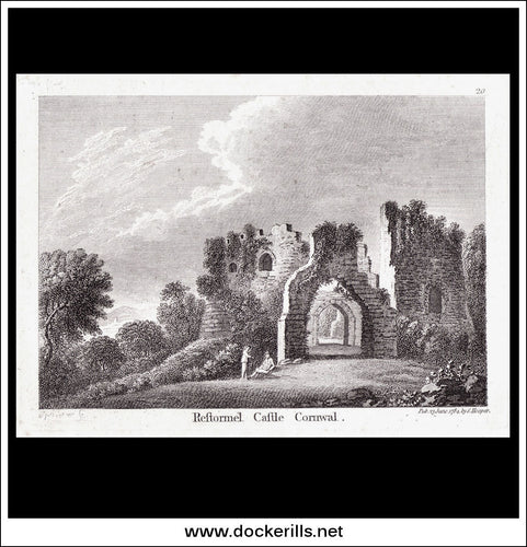 Antique print a view of 