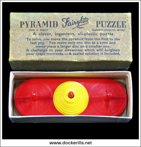 Buy Pyramid Puzzle, Fairylite, England. In Original Box.