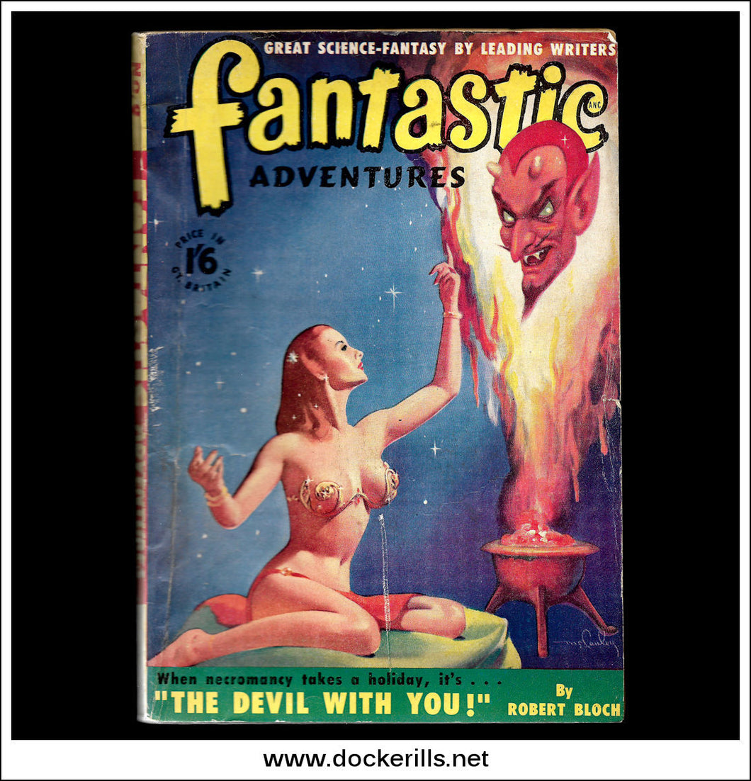 Fantastic Adventures No. 6 Science Fiction Magazine 1950 (British Edition)