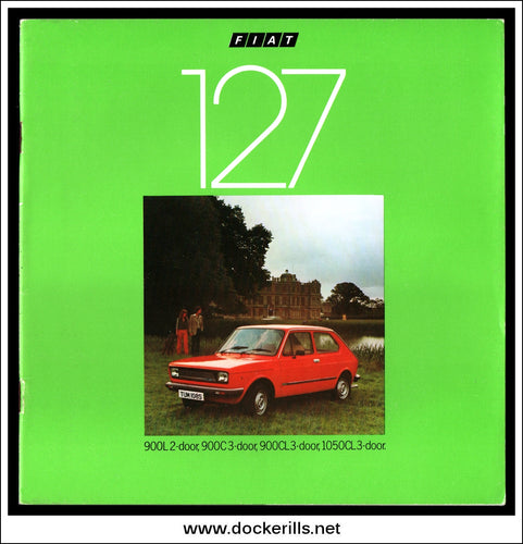 Buy Fiat 127 Sales Brochure For 1978.