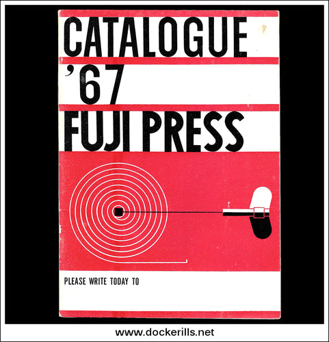 Fuji Press Kogyo Catalogue, Japan, 1967. Novelty Tin Plate Toys.