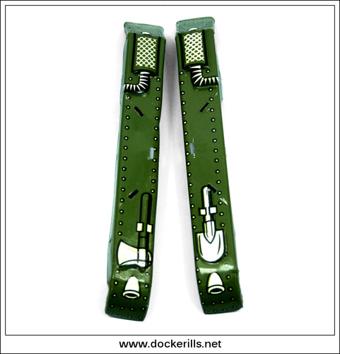 Sparking Tank, Gama, West Germany. TIN TOY SPARE PART - Mud Guards.