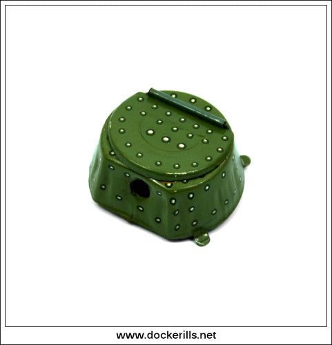 Sparking Tank, Gama, West Germany. TIN TOY SPARE PART - Turret.