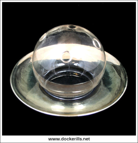 Antique Glass Gas Globe / Chimney (4)