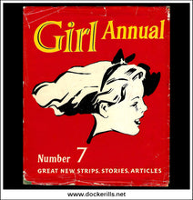 Girl Annual Number 7, 1959 Dust Jacket.