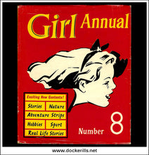 Girl Annual Number 8, 1960 Dust Jacket.