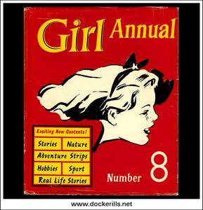 Girl Annual Number 8, 1960 Dust Jacket.