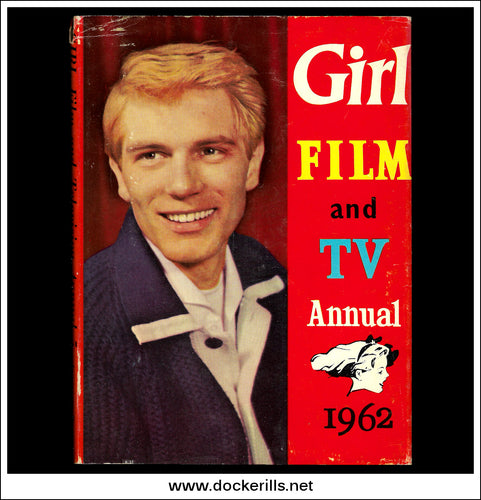 Girl Film And TV Annual No.5, 1962, Popular TV and Film Annual. Adam Faith Cover.