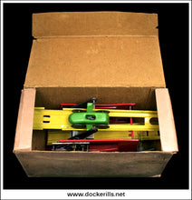 Up She Goes. Vintage Tin Plate Novelty Car Track Toy. Golden Gate Productions, Great Britain.