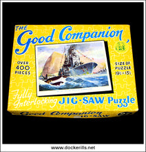 Good Companion Jig-Saw Puzzle - No. 27 Royal Navy At Gibraltar,  c. 1950's - 1960's 1.