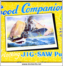 Good Companion Jig-Saw Puzzle - No. 27 Royal Navy At Gibraltar,  c. 1950's - 1960's 2.