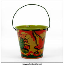 Happynak Seaside Pail No 4., Paton, Calvert & Co., Ltd., England. [Green] 1.