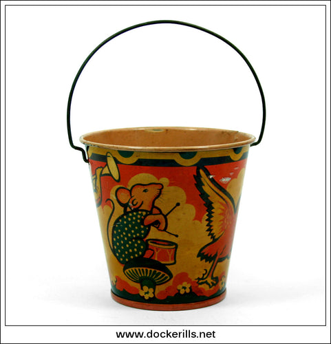 Happynak Seaside Pail No 4., Paton, Calvert & Co., Ltd., England. [Pink] 1.