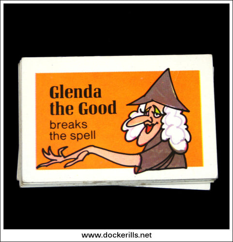 Denys Fisher Haunted House Game (1st Edition, 1971). Glenda The Good Cards