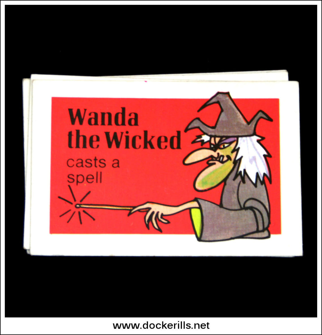 Denys Fisher Haunted House Game (1st Edition, 1971). Wanda The Wicked Cards. 