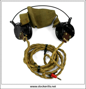 Vintage Headphones W.E.R. CHR 1943 2.