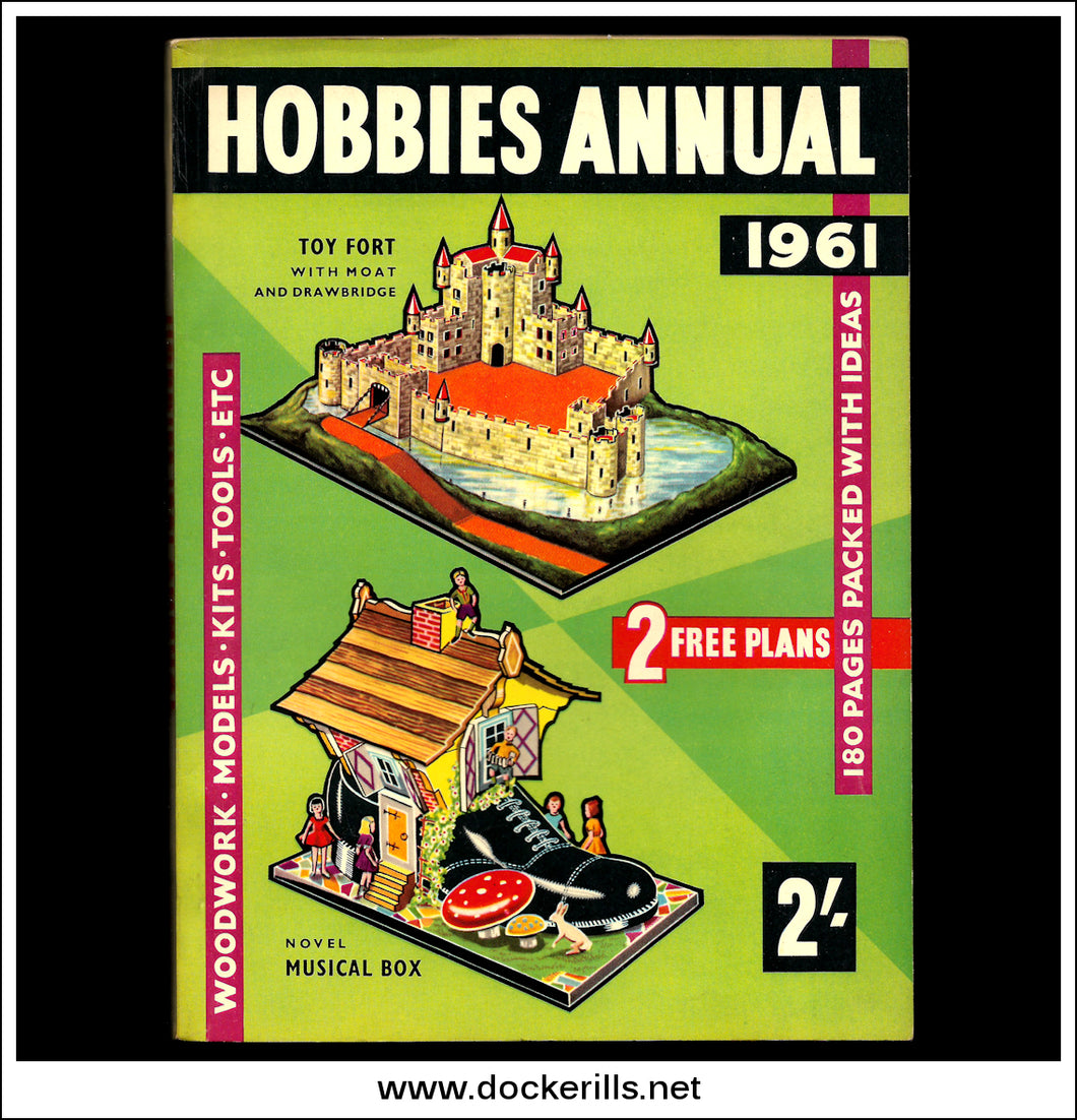 Hobbies Handbook, 1961. With 'Toy Fort' With Moat And Drawbridge No. 260 Special Plan.