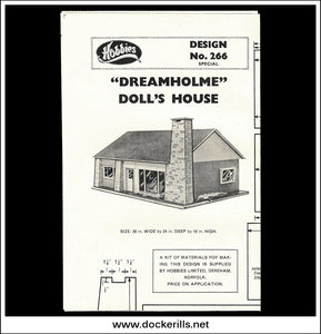 Hobbies 'Dreamholme' Doll's House No. 266 Special Plan.
