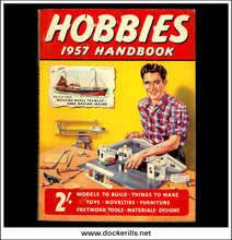 Hobbies Handbook, 1957. With 'Anglian' Working Model Trawler No. 253 Special Plan - Cover.