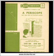 Hobbies Weekly Magazine, Vol. 116, No. 2996, April 1st, 1953. Plan For A Useful Periscope - Plan.