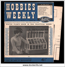 Buy Hobbies Weekly Magazine, Vol. 127, No. 3300, January 28th, 1959. 