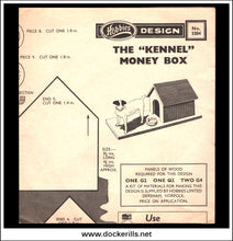 Hobbies Weekly Magazine, Vol. 127, No. 3304, February 25th, 1959. Plan For A Kennel Money Box.