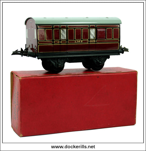 Hornby 'O' Gauge LMS Passenger Brake Van 1.