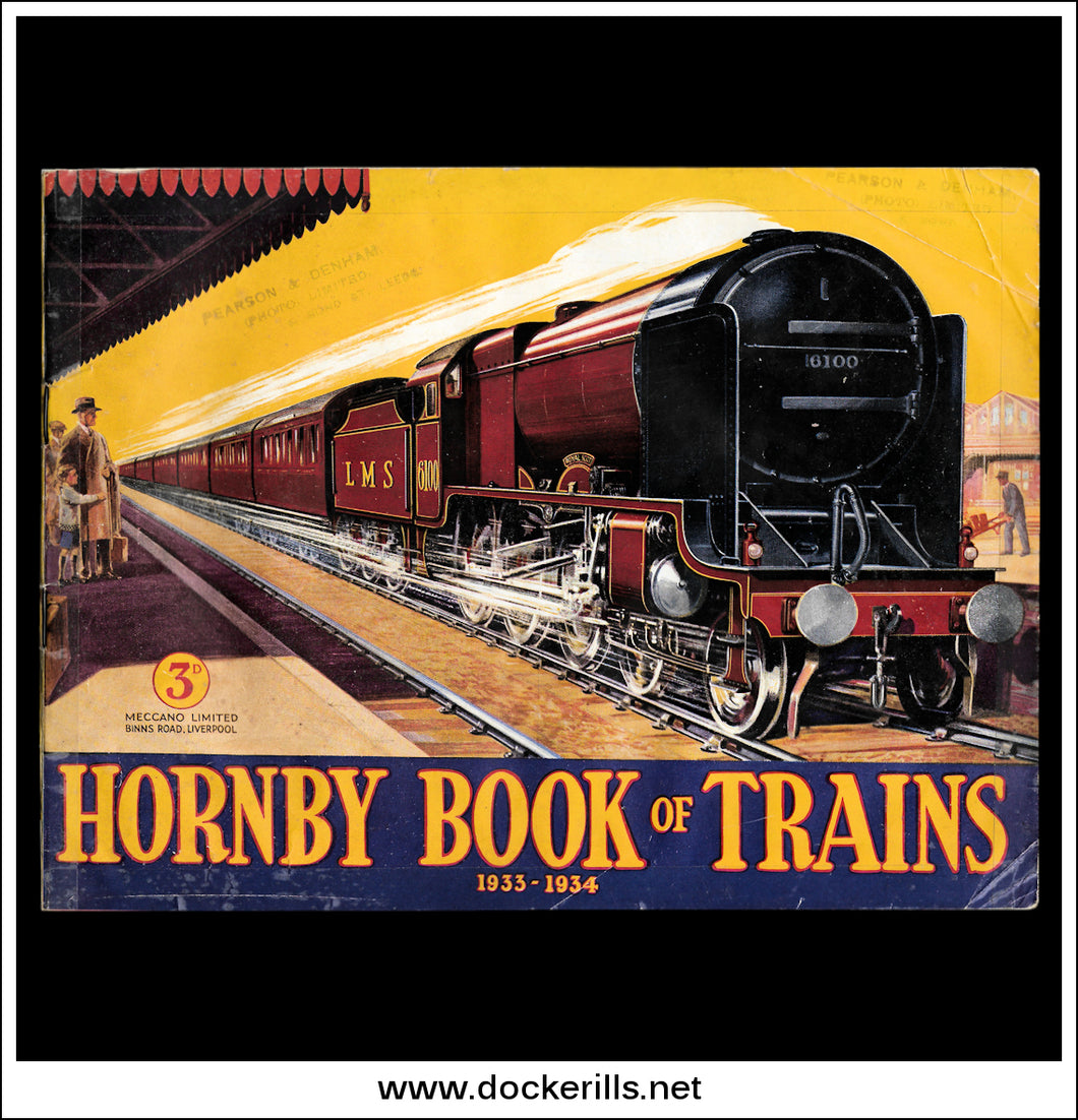 Hornby Book Of Trains 1933-1934. 'O' Gauge Catalogue.